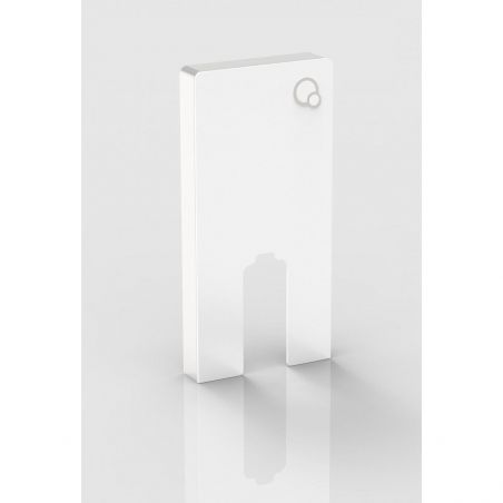 Cadru wc cu rezervor din sticla securizata alba, dimensiunea 100x48 cm , montaj pe podea, Ego-Lilium