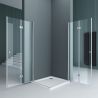 Cabina EGO-26, Usi Pliabile, sticla securizata 6mm, Transparenta, Dimensiuni la alegere Cabina EGO-26, Usi Pliabile, sticla securizata 6mm, Transparenta, Dimensiuni la alegere