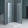 Cabina EGO-26, Usi Pliabile, sticla securizata 6mm, Transparenta, Dimensiuni la alegere Cabina EGO-26, Usi Pliabile, sticla securizata 6mm, Transparenta, Dimensiuni la alegere