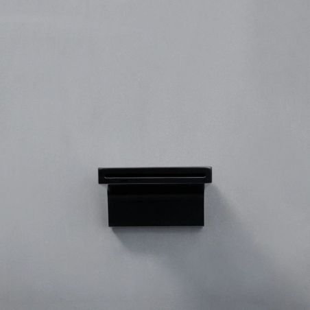 Baterie cada Ego-Mason Black, negru mat, montaj incastrat in perete, design deosebit