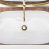 Lavoar EGO Cleo 81 Snow-White, Alb, lucios, 81x41 cm, montaj pe blat, ceramica sanitara Lavoar EGO Cleo 81 Snow-White, Alb, lucios, 81x41 cm, montaj pe blat, ceramica sanitara