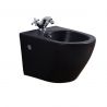 Vas bideu Ego-Manuka, Negru Mat, montaj suspendat, ceramica sanitara, cu preaplin, 48 x 37 cm