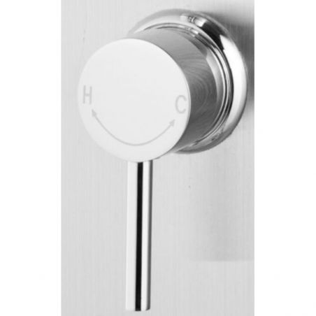 Panel dus 839 L, Inox periat, iluminat Led, Cascada, Hidromasaj, Exclusivist