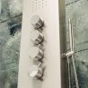 Panel dus 839 LT, Inox periat, iluminat Led, Termostat, Cascada, Hidromasaj, Exclusivist Panel dus 839 LT, Inox periat, iluminat Led, Termostat, Cascada, Hidromasaj, Exclusivist