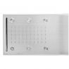 Panel dus 839 LT, Inox periat, iluminat Led, Termostat, Cascada, Hidromasaj, Exclusivist Panel dus 839 LT, Inox periat, iluminat Led, Termostat, Cascada, Hidromasaj, Exclusivist