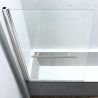 Paravan cada EGO-1121, sticla securizata 6 mm, Transparent sau Mat, 94x140 cm Paravan cada EGO-1121, sticla securizata 6 mm, Transparent sau Mat, 94x140 cm