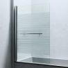 Paravan cada EGO-1121, sticla securizata 6 mm, Transparent sau Mat, 94x140 cm Paravan cada EGO-1121, sticla securizata 6 mm, Transparent sau Mat, 94x140 cm