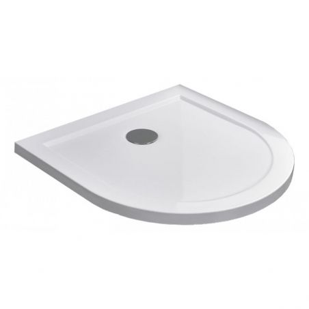 Cadita dus EGO Arion, acril sanitar, U-Form, Alb, inaltime de 5 cm, dimensiuni 80 x 80, 90 x 90 sau 100 x 100 cm