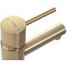 Baterie lavoar REA-Tess, montaj pe chiuveta, perlator, finisaj Gold Mat