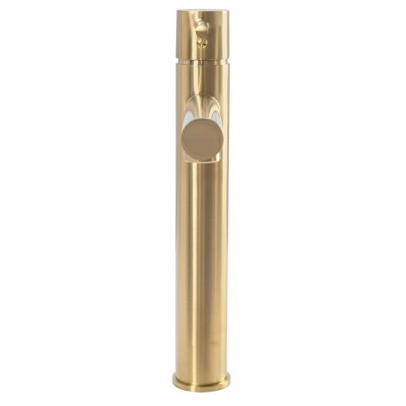 Baterie lavoar REA-Tess, finisaj Auriu Mat, montaj pe blat, perlator