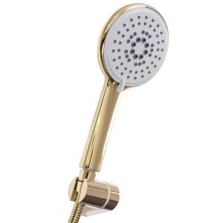 Baterie cada REA-Mayson Gold, montaj pe perete, finisaj auriu, Dus de mana inclus