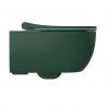 Vas WC EGO Michael Rimless, 49x36 cm, Verde, Power Colour, semi-mat, montaj suspendat, capac duroplast soft-close easy off Vas WC EGO Michael Rimless, 49x36 cm, Verde, Power Colour, semi-mat, montaj suspendat, capac duroplast soft-close easy off