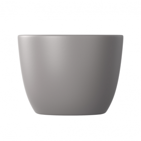Vas bideu EGO Michael, 49x36 cm, Gri, Power Colour, semi-mat, montaj suspendat, cu preaplin