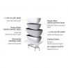 Cada Freestanding EGO Haiti, 170x78 cm, acril sanitar, alb lucios, design Minimalist Cada Freestanding EGO Haiti, 170x78 cm, acril sanitar, alb lucios, design Minimalist