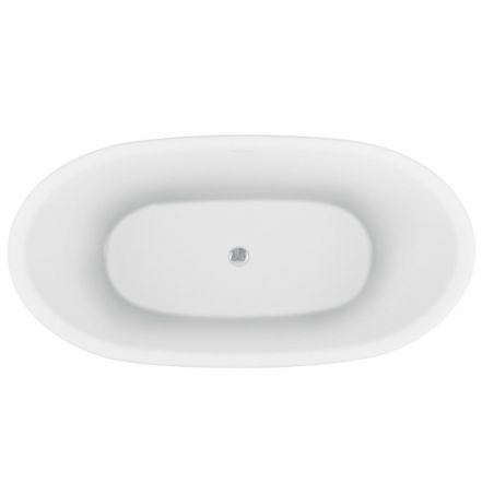 Cada Freestanding EGO Haiti, 170x78 cm, acril sanitar, alb lucios, design Minimalist
