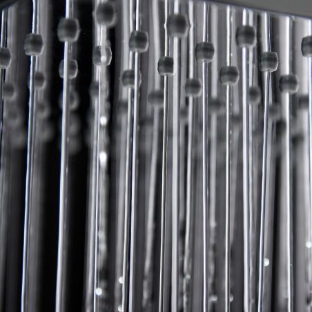 Panel premium din sticla neagra securizata, Termostat la alegere, Hidromasaj, design deosebit , Ego-812