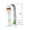 Panel dus 839 LT, Inox periat, iluminat Led, Termostat, Cascada, Hidromasaj, Exclusivist Panel dus 839 LT, Inox periat, iluminat Led, Termostat, Cascada, Hidromasaj, Exclusivist