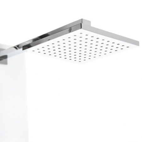 Panel premium din sticla securizata, design deosebit cu baterie laterala, Termostat, Hidromasaj, Ego-427