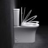 Vas wc EGO-304T, Alb, montaj pe podea, capac Silent Close, ceramica sanitara, 65x39 cm Vas wc EGO-304T, Alb, montaj pe podea, capac Silent Close, ceramica sanitara, 65x39 cm