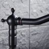 Baterie lavoar EGO Bona OLD BLACK, montaj pe blat, finisaj Negru Mat Baterie lavoar EGO Bona OLD BLACK, montaj pe blat, finisaj Negru Mat