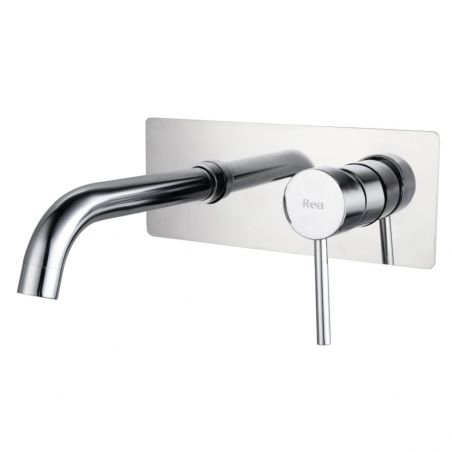 Baterie lavoar EGO-VIV WA112, montaj incastrat in perete, finisaj crom, design minimalist