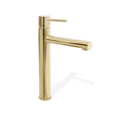 Baterie REA-TESS Gold, montaj pe blat, design deosebit, Perlator