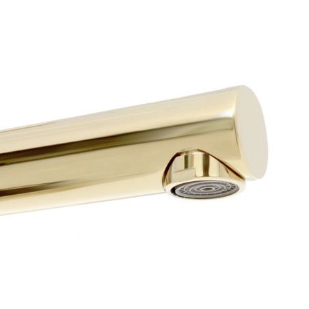 Baterie REA-TESS Gold, montaj pe blat, design deosebit, Perlator