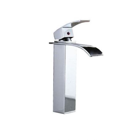 Baterie lavoar FALCON 30 cm, tip cascada, montaj pe blat, finisaj crom