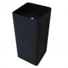 Lavoar stativ EGO Bufon, Negru mat, Power Colour, 40x40x85 cm, montaj pe podea, ceramica sanitara