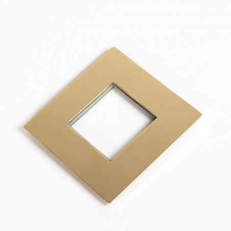 Baterie cada REA Mason Gold, auriu, montaj incastrat in perete, design deosebit