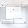 Cabina EGO-40, 3 laturi, usi Batante deschidere 180 grade, sticla 8 mm, diferite dimensiuni Cabina EGO-40, 3 laturi, usi Batante deschidere 180 grade, sticla 8 mm, diferite dimensiuni