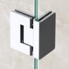 Cabina EGO-40, 3 laturi, usi Batante deschidere 180 grade, sticla 8 mm, diferite dimensiuni Cabina EGO-40, 3 laturi, usi Batante deschidere 180 grade, sticla 8 mm, diferite dimensiuni