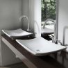 Lavoar EGO 5096, Alb, lucios, 60x40 cm, montaj pe blat, ceramica sanitara Lavoar EGO 5096, Alb, lucios, 60x40 cm, montaj pe blat, ceramica sanitara