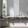 Lavoar EGO 5096, Alb, lucios, 60x40 cm, montaj pe blat, ceramica sanitara Lavoar EGO 5096, Alb, lucios, 60x40 cm, montaj pe blat, ceramica sanitara