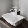 Lavoar EGO 820, Alb, lucios, 58x38 cm, montaj pe blat, ceramica sanitara Lavoar EGO 820, Alb, lucios, 58x38 cm, montaj pe blat, ceramica sanitara