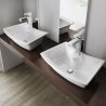 Lavoar EGO 820, Alb, lucios, 58x38 cm, montaj pe blat, ceramica sanitara Lavoar EGO 820, Alb, lucios, 58x38 cm, montaj pe blat, ceramica sanitara