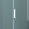 Cabina EGO-17-2, perete fix si usa Glisanta, sticla securizata 8 mm, fara profile metalice, dimensiuni la alegere Cabina EGO-17-2, perete fix si usa Glisanta, sticla securizata 8 mm, fara profile metalice, dimensiuni la alegere