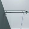 Cabina EGO-17-2, perete fix si usa Glisanta, sticla securizata 8 mm, fara profile metalice, dimensiuni la alegere Cabina EGO-17-2, perete fix si usa Glisanta, sticla securizata 8 mm, fara profile metalice, dimensiuni la alegere