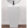 Lavoar stativ EGO Daria, Alb, lucios, 44x38x83cm, montaj podea, ceramica sanitara, gaura baterie si preaplin Lavoar stativ EGO Daria, Alb, lucios, 44x38x83cm, montaj podea, ceramica sanitara, gaura baterie si preaplin