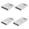 Lavoar EGO 18, Alb, lucios, montaj suspendat sau incastrat, dimensiuni: 60, 73, 90 sau 100 cm, compozit marmura Lavoar EGO 18, Alb, lucios, montaj suspendat sau incastrat, dimensiuni: 60, 73, 90 sau 100 cm, compozit marmura