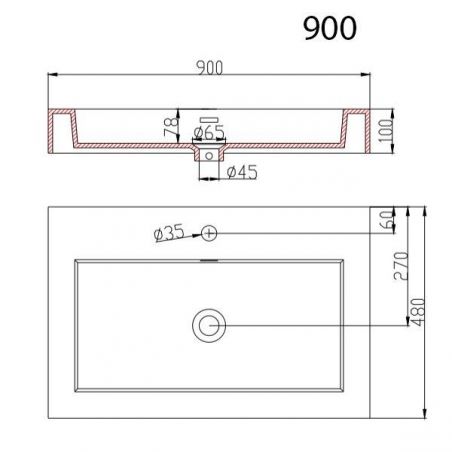 Lavoar EGO 18, Alb, lucios, montaj suspendat sau incastrat, dimensiuni: 60, 73, 90 sau 100 cm, compozit marmura Lavoar EGO 18, Alb, lucios, montaj suspendat sau incastrat, dimensiuni: 60, 73, 90 sau 100 cm, compozit marmura