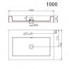Lavoar EGO 18, Alb, lucios, montaj suspendat sau incastrat, dimensiuni: 60, 73, 90 sau 100 cm, compozit marmura Lavoar EGO 18, Alb, lucios, montaj suspendat sau incastrat, dimensiuni: 60, 73, 90 sau 100 cm, compozit marmura