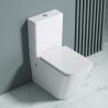 Vas wc Ego-S112T Rimless, rezervor inclus, 63x37 cm, Alb, ceramica sanitara, capac cu inchidere Soft Close Vas wc Ego-S112T Rimless, rezervor inclus, 63x37 cm, Alb, ceramica sanitara, capac cu inchidere Soft Close