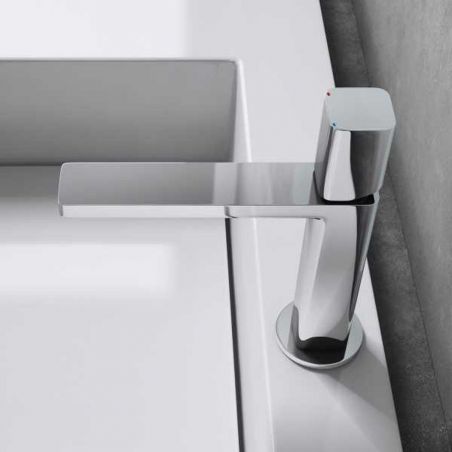 Baterie lavoar Alano, montaj pe lavoar, Crom, perlator Neoperl, design deosebit