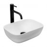 Lavoar REA Belinda Mini, Alb, 36x25 cm, montaj pe blat, ceramica sanitara Lavoar REA Belinda Mini, Alb, 36x25 cm, montaj pe blat, ceramica sanitara