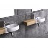 Lavoar EGO 0001 R, Alb, lucios, 38x26 cm, montaj suspendat, ceramica sanitara, gaura baterie in stanga si preaplin Lavoar EGO 0001 R, Alb, lucios, 38x26 cm, montaj suspendat, ceramica sanitara, gaura baterie in stanga si preaplin