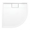 Cadita dus semirotunda OMNIRES BROOKLIN, inaltime 5 cm, Alb lucios,acril sanitar, dimensiune 90x90 Cadita dus semirotunda OMNIRES BROOKLIN, inaltime 5 cm, Alb lucios,acril sanitar, dimensiune 90x90