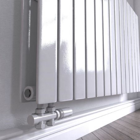 Calorifer, radiator Dublu din otel, Alb sau Antracit, 84, 107, 123 cm, Ego- Alesia, Living sau Camera
