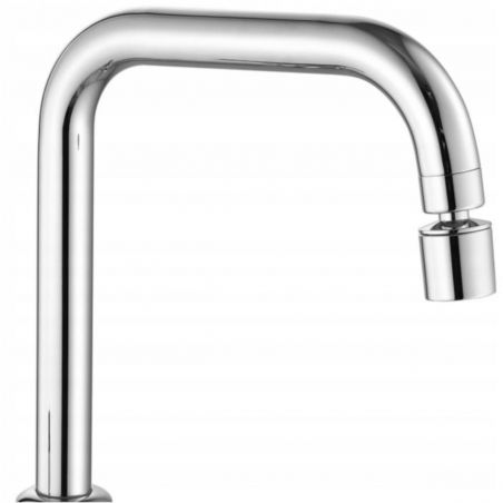 Baterie bucatarie Polo Chrome, finisaj Crom, perlator aer, montaj pe blat