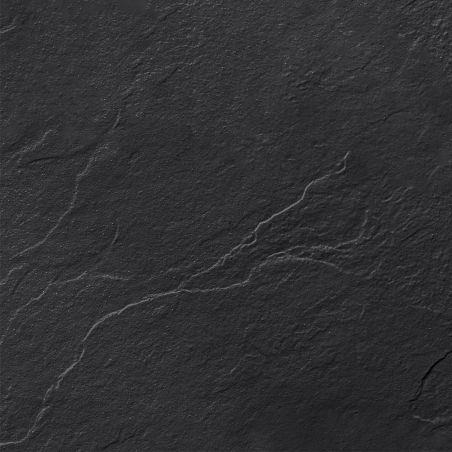 Cadita de dus, compozit mineral, dimensiuni 70-90 x 90-160, inaltime 2.5 cm, scurgere ascunsa, decupabila, Antracit, Antonio
